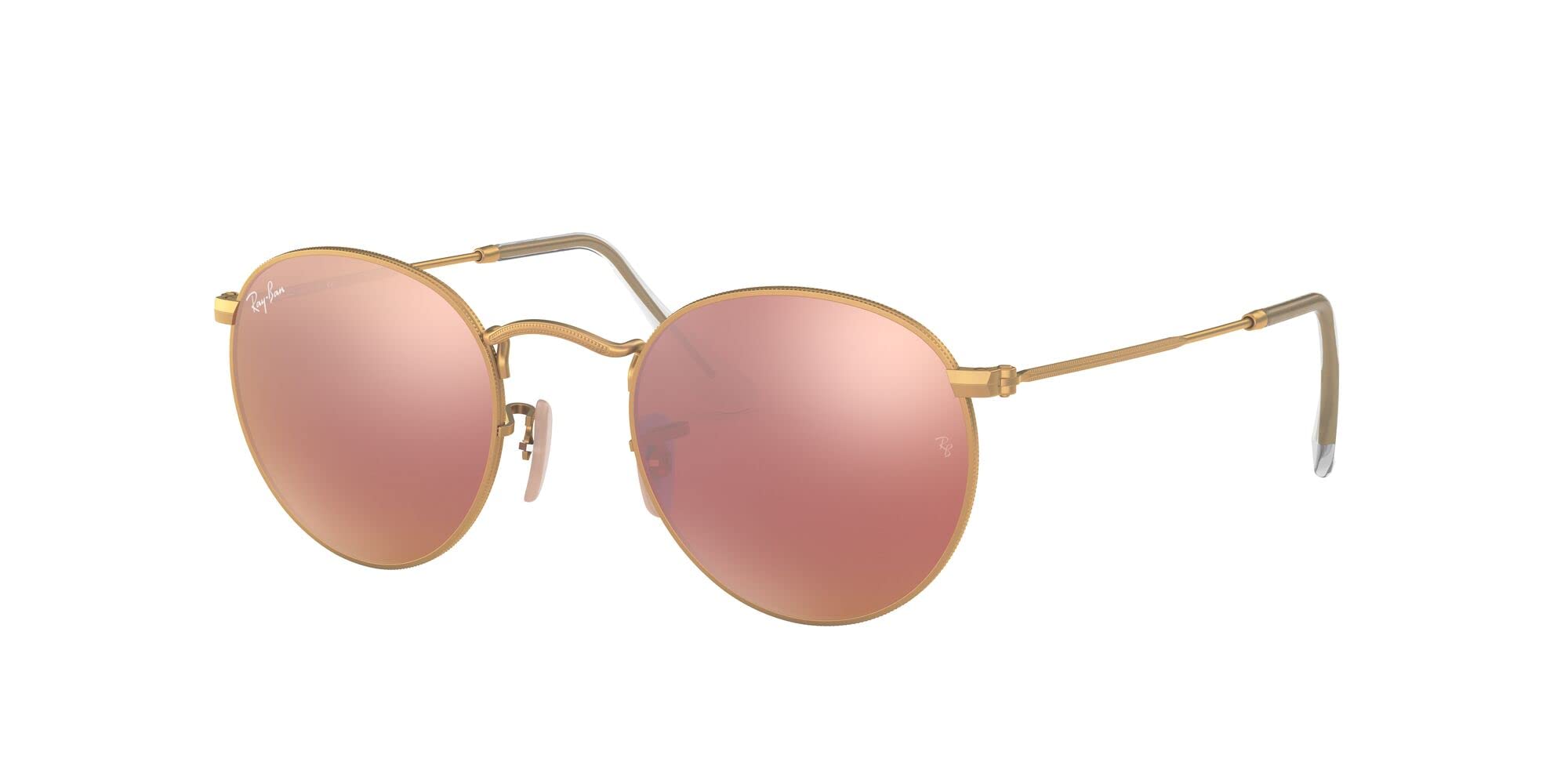 小物 RayBan sunglasses round pink case Sunglasses Ray-Ban RJ9064S 7052/V0 44-19 Transparent Pink in